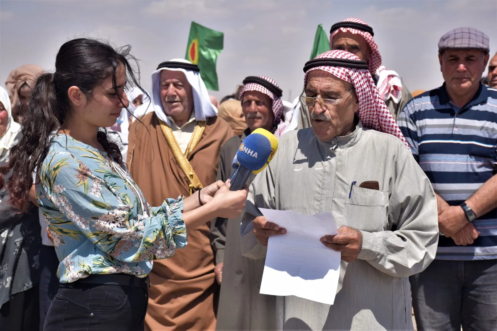 وجهاء وأعيان تل تمر يطالبون دمشق وموسكو بتوضيح موقفهما من الهجمات التركية