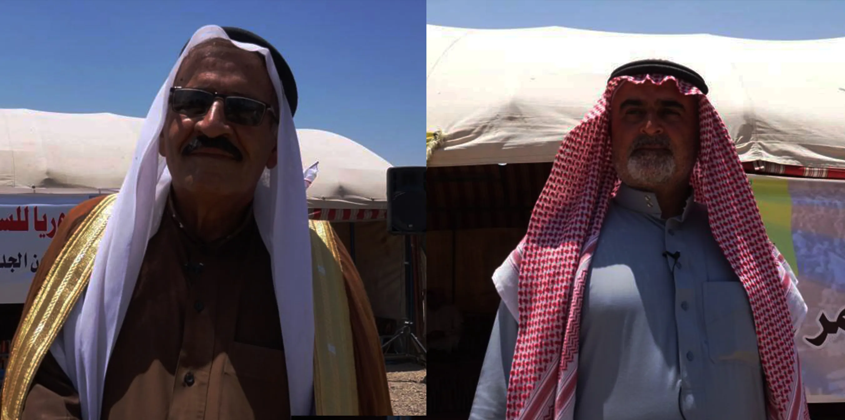 تحت خيمة "فزعة عشائر".. شيوخ ووجهاء عشائر الرقة: لن نفرّط بشبر واحد من أرضنا