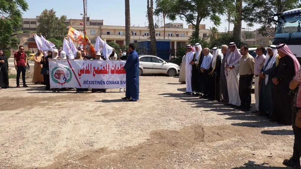 ​​​​​​​زوار خيمة "فزعة عشائر": بالفزعة حررنا مناطقنا من العثمانيين وبها سنقاوم الاحتلال التركي