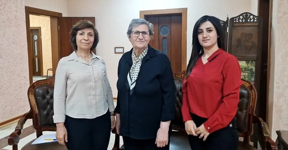 ​​​​​​​ممثلية مؤتمر ستار في باشور تزور الاتحاد النسائي الكردستاني