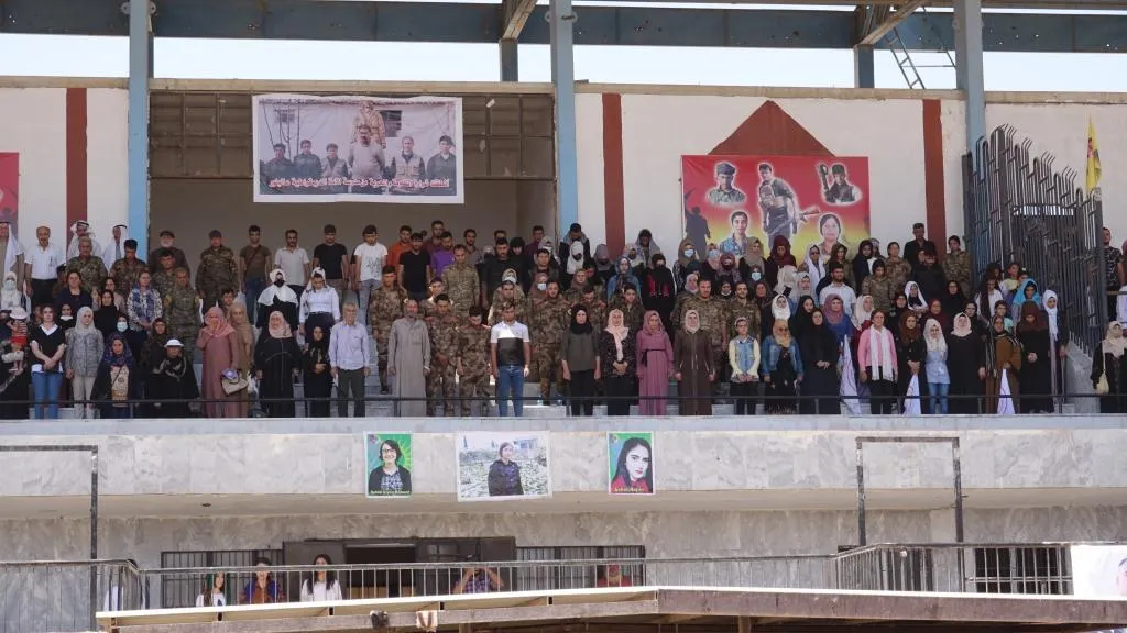 ​​​​​​​بمشاركة الآلاف من الأهالي.. اتحاد المرأة الشابة في الرقة ينظم مهرجان الشهيدة زيلان