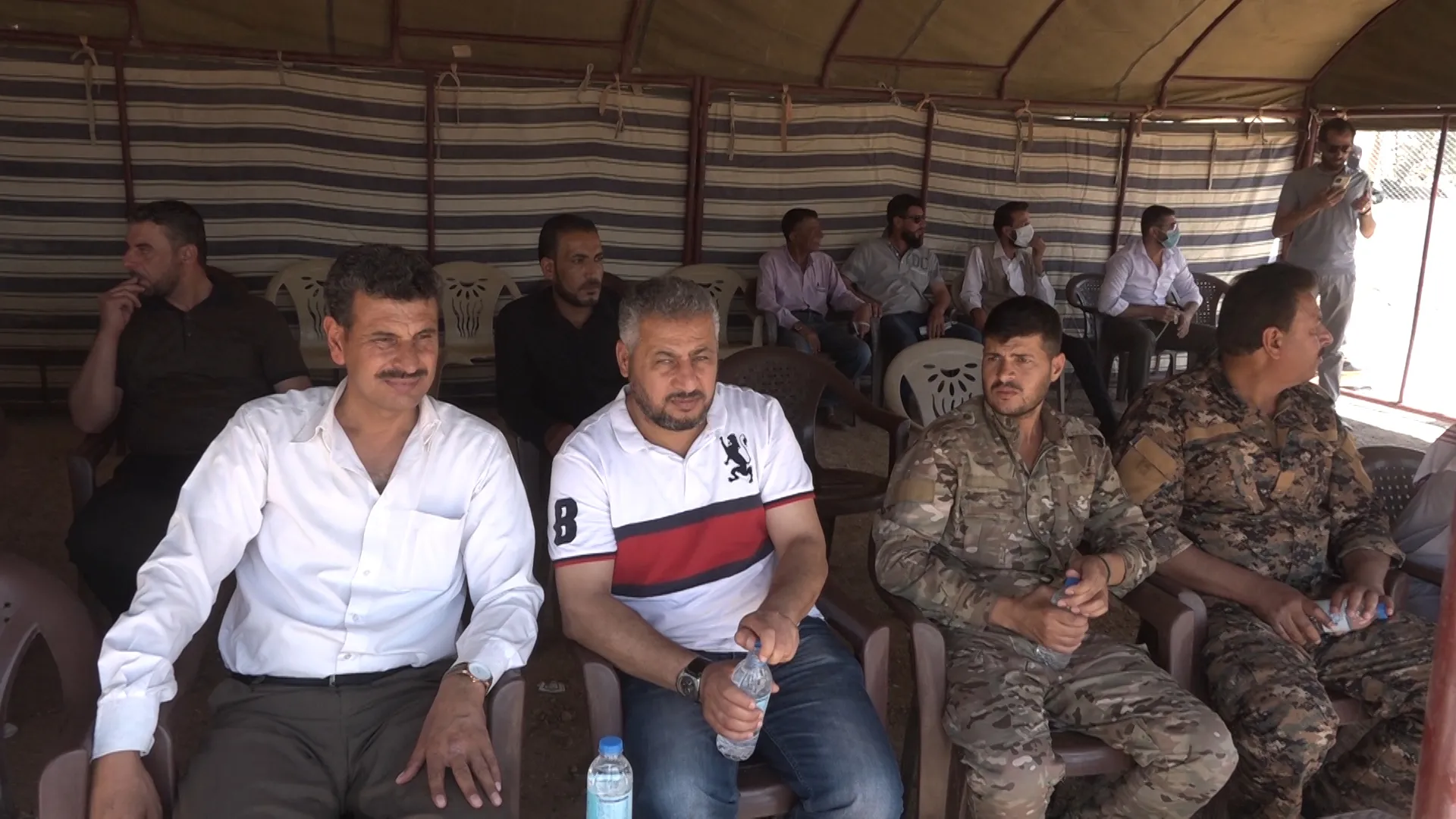 فعالية اعتصام في دير الزور تنديداً بهجمات الاحتلال التركي على مناطق شمال وشرق سوريا