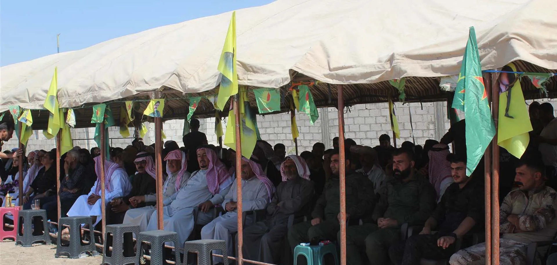 مهرجان خطابي فني في ناحية الهول دعماً لقوات الدفاع الشعبي