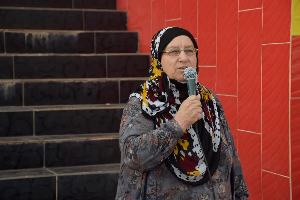 نقل رفات الشخصية الوطنية نوفة رشو إلى مزار الشهيد دليل ساروخان