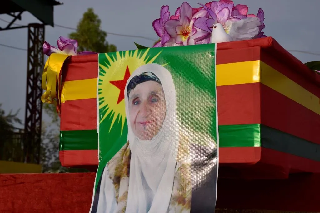 نقل رفات الشخصية الوطنية نوفة رشو إلى مزار الشهيد دليل ساروخان