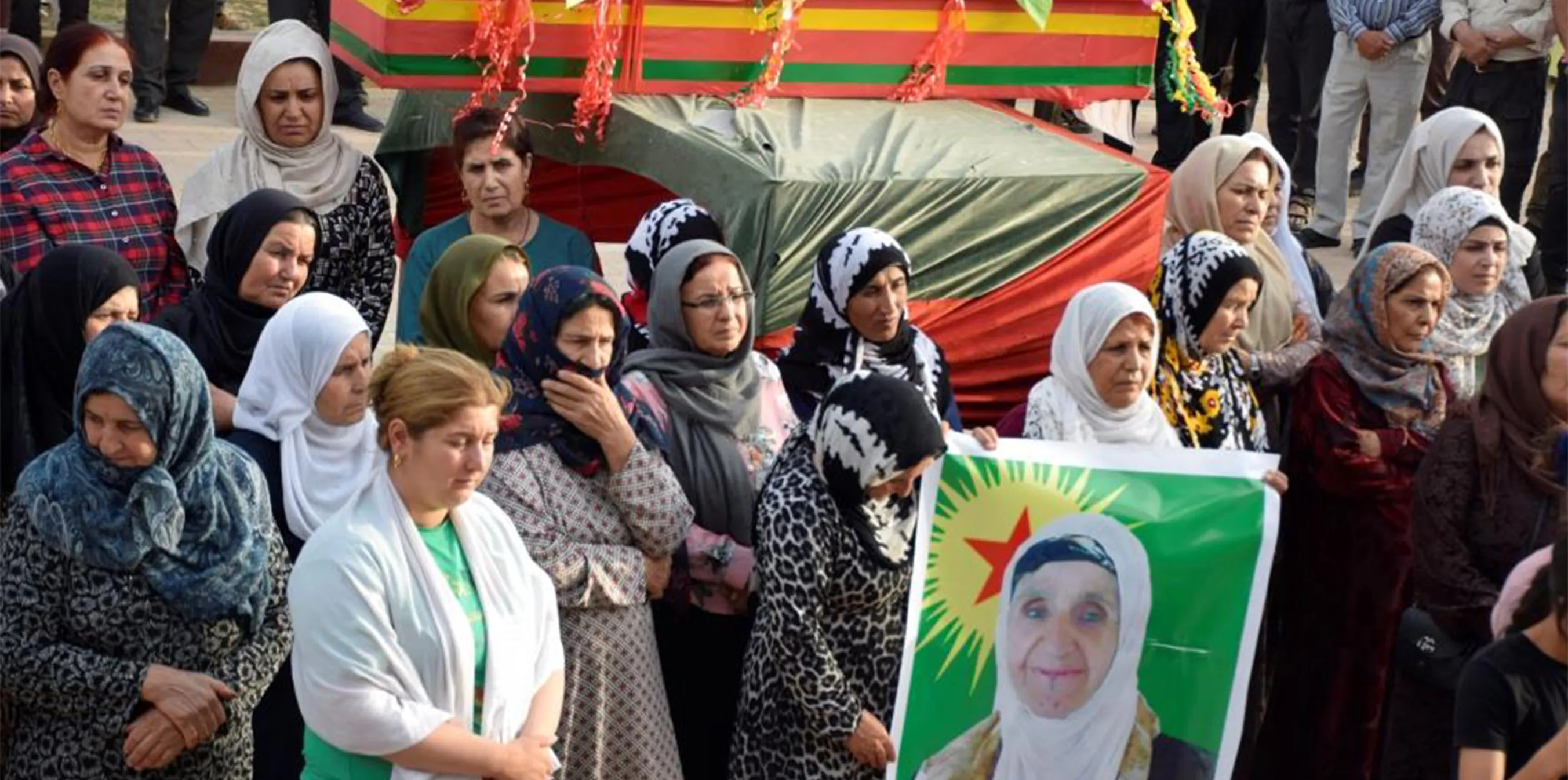 نقل رفات الشخصية الوطنية نوفة رشو إلى مزار الشهيد دليل ساروخان
