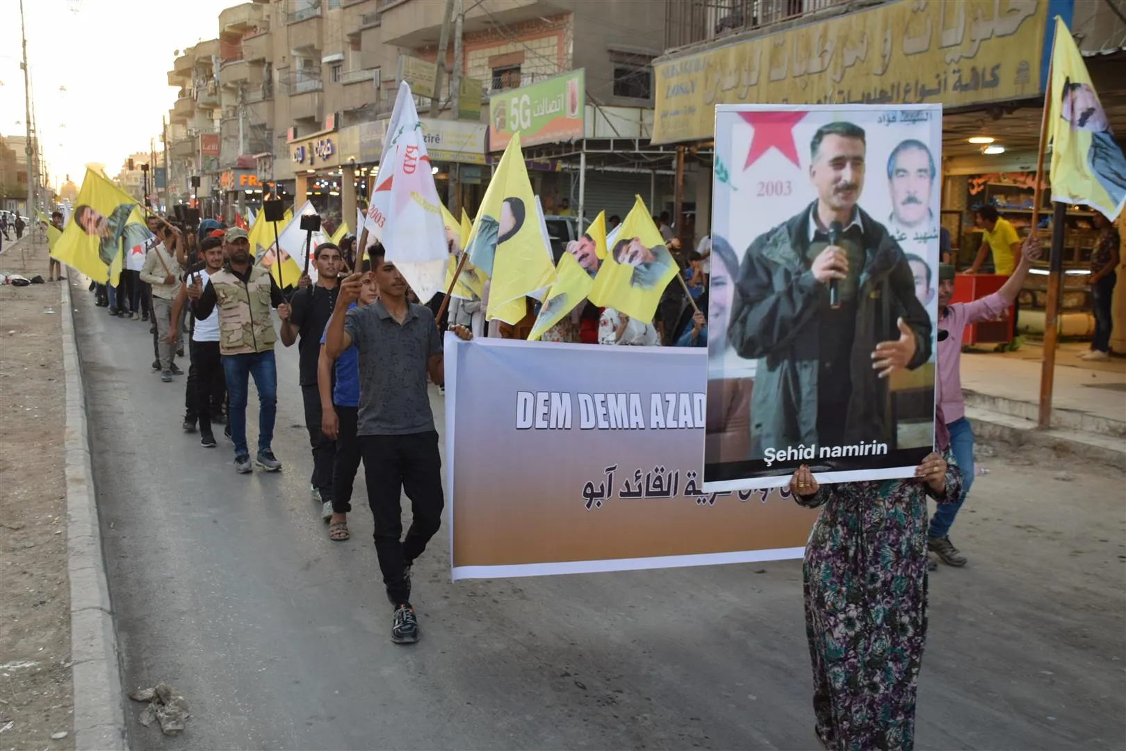 شبيبة PYD يؤكدون على مواصلة فعالياتهم حتى تحقيق الحرية الجسدية للقائد