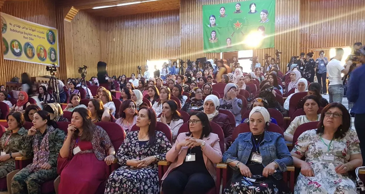 انطلاق فعاليات الملتقى الأول لثورة المرأة على مستوى الشرق الأوسط في قامشلو