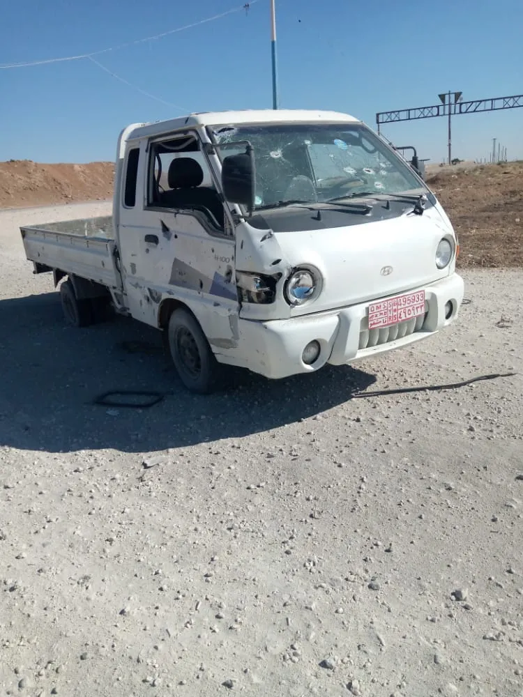 بالصور.. آثار القصف التركي على مركز ناحية زركان وريفها