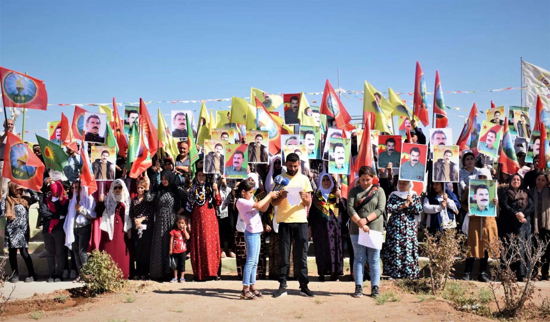 ​​​​​​​شبيبة عوائل الشهداء: تحرر شعوب الشرق الأوسط مرهون بحرية القائد أوجلان الجسدية