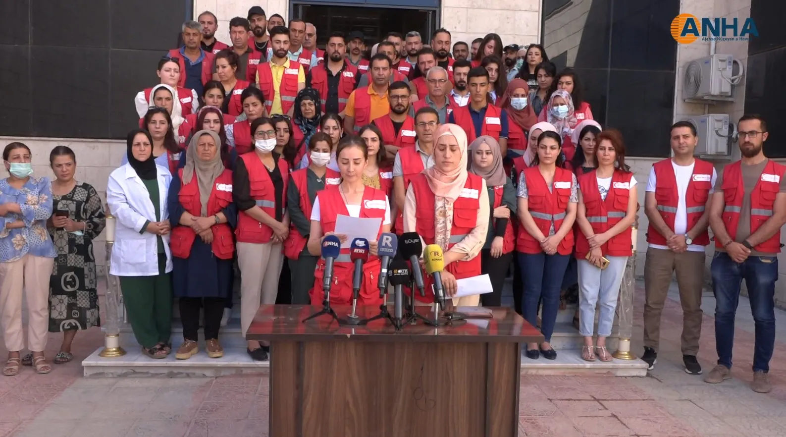 ​​​​​​​الهلال الأحمر الكردي: أي هجوم على المنطقة سيؤدي إلى ظهور المجموعات "الإرهابية" من جديد