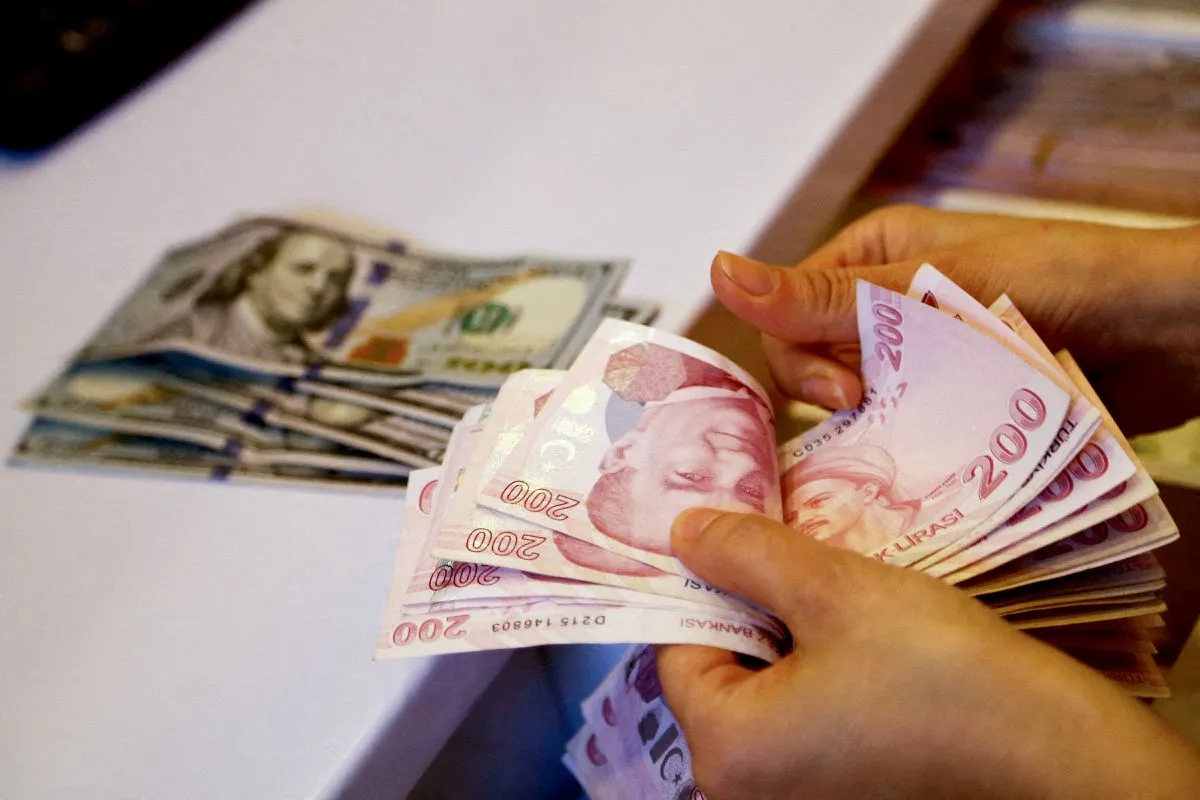 ​​​​​​​الليرة التركية في أدنى مستوياتها منذ أزمة كانون الأول