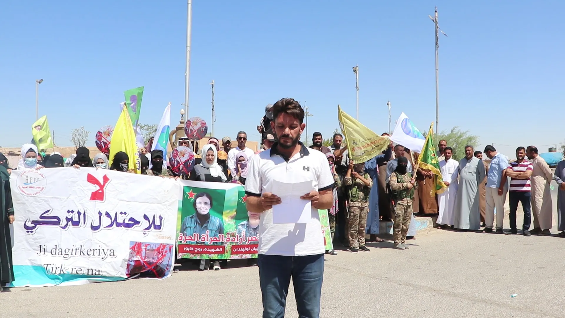 ​​​​​​​مجلس المنطقة الغربية والشبيبة في دير الزور: الهجمات التركية استهداف جماعي لشعوب المنطقة