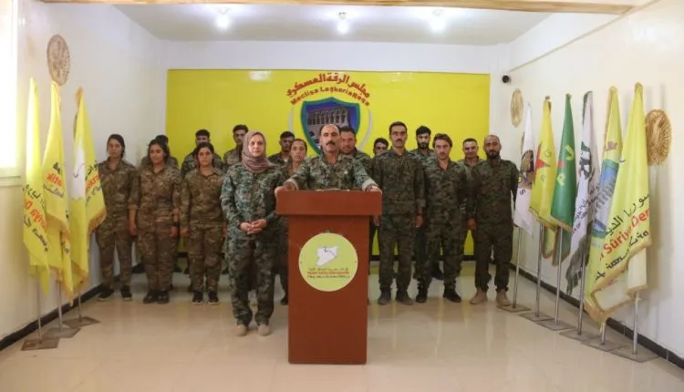 ​​​​​​​مجلس الرقة العسكري: إن فرضت علينا الحرب سنجعلها حرباً ثورية شعبية