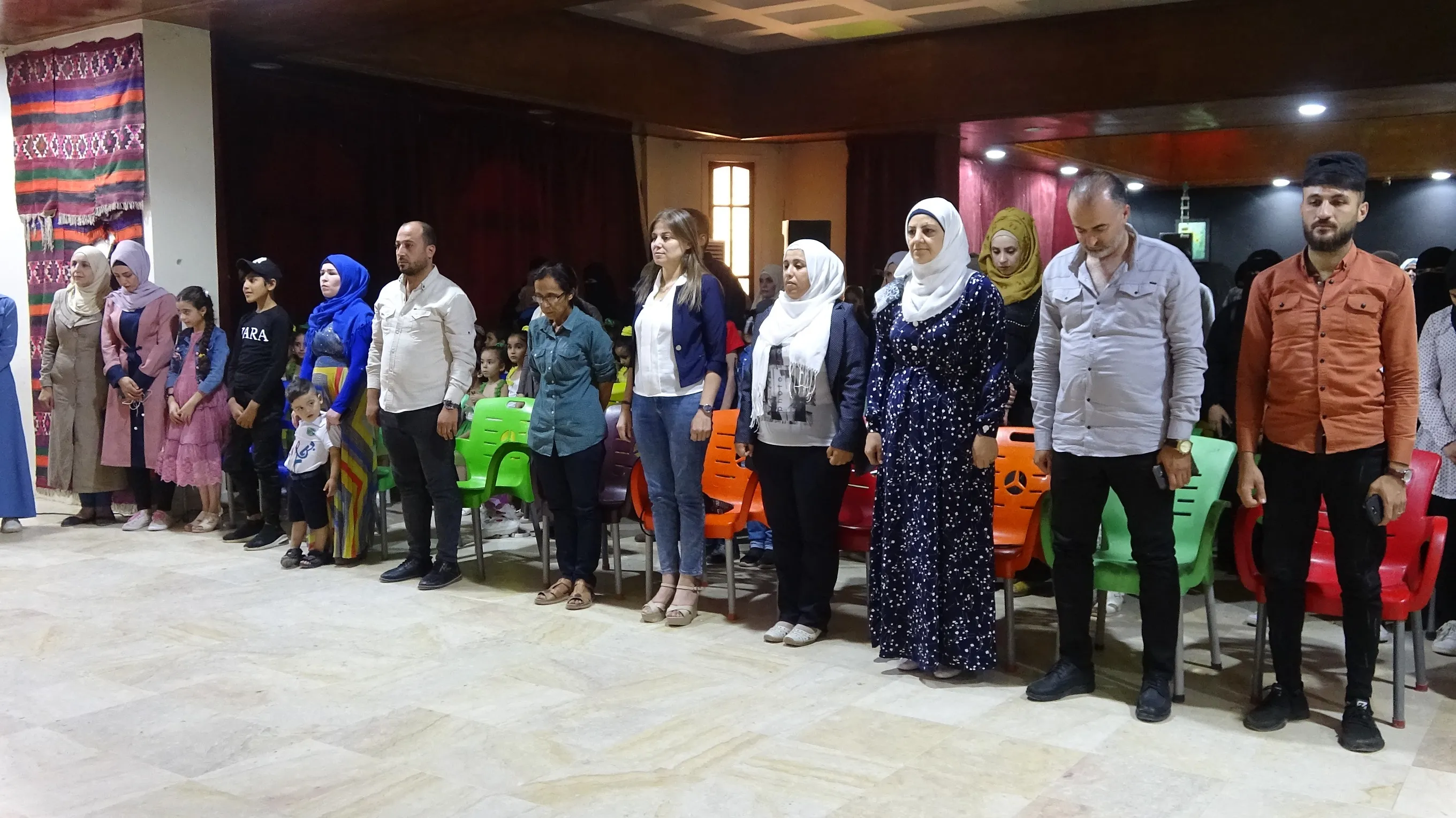 ​​​​​​​مركز الثقافة والفن في الطبقة يختتم فعاليات مهرجان السلام للطفولة