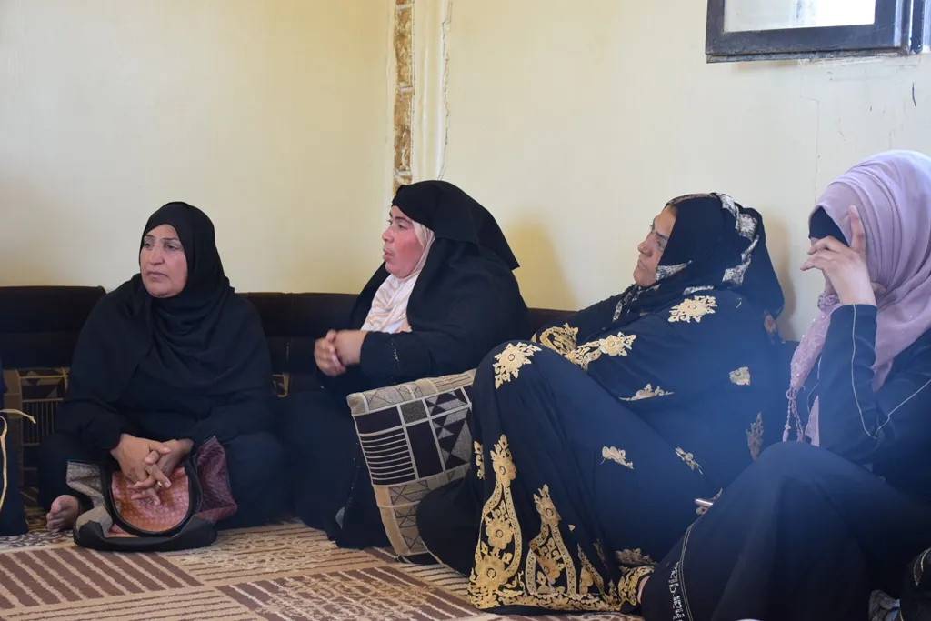 ​​​​​​​لجنة العلاقات في مجلس المرأة لـ PYD تجتمع بنساء العشائر العربية في الشدادي