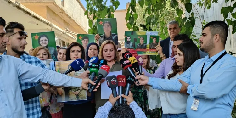 ​​​​​​​تنظيمات نسائية في باشور كردستان تدين مجازر الاحتلال التركي وتدعو للوقوف في وجهها
