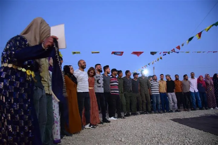 افتتاح مركز ثقافي في مخيم واشو كاني  لمهجري سري كانيه