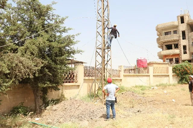 دراسة لزراعة مليون شجرة واستمرار العمل الخدمي في الحسكة وقطع الخطوط المخالفة في ديرك