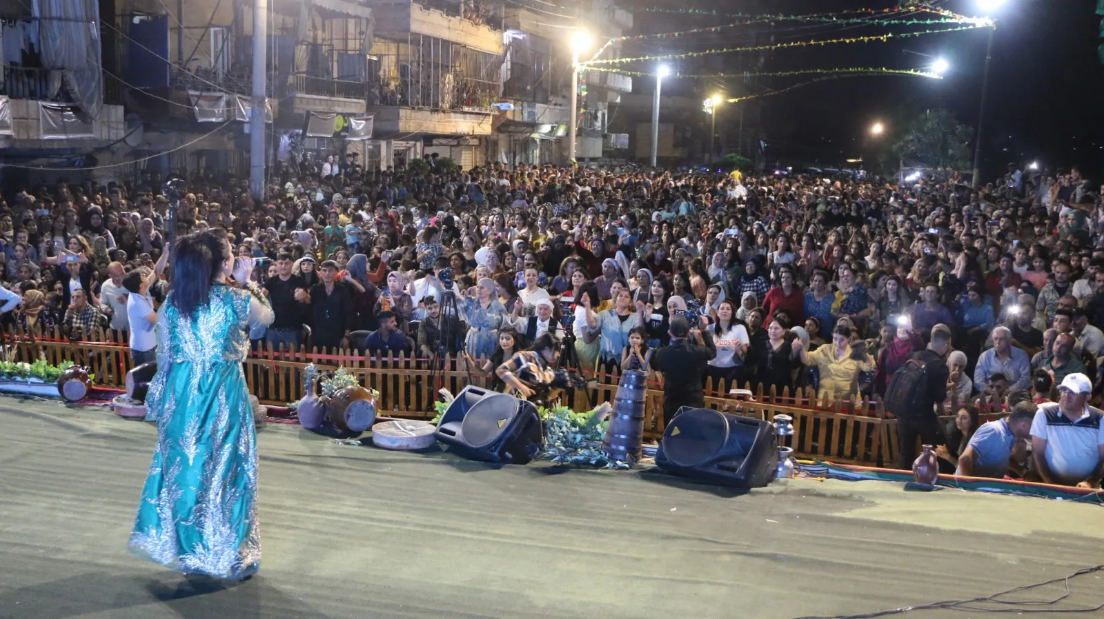 ​​​​​​​في يومه الثاني...مهرجان الشهيدة برجم يستمر بتقديم عروض فنية