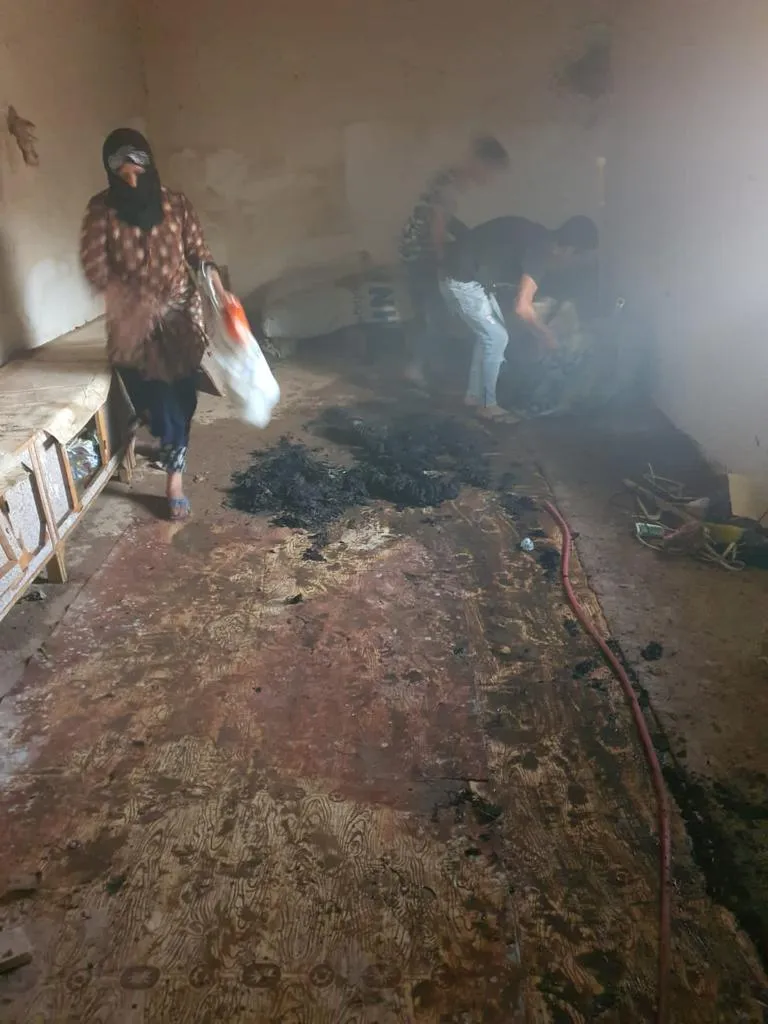 ​​​​​​​بالصور.. آثار قصف جيش الاحتلال التركي على قرى ناحية الدرباسية