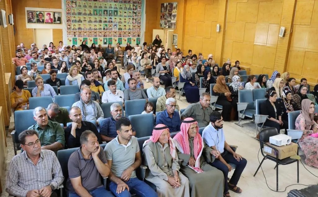 ​​​​​​​مراسم استذكار كوكبة من شهداء شهري حزيران وتموز في الدرباسية