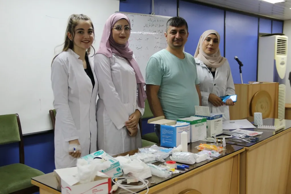 لجنة الصحة في ناحية ديرك تخرج ثالث دورة للتمريض