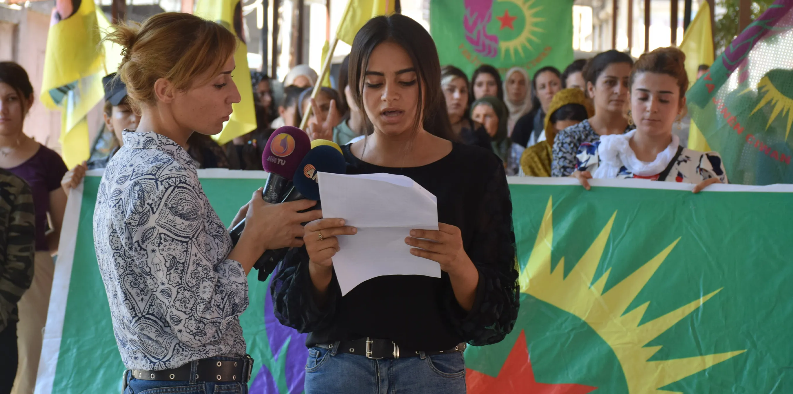 ​​​​​​​اتّحاد المرأة الشابة: سنقاوم الديكتاتورية التركية بحرب الشعب الثورية