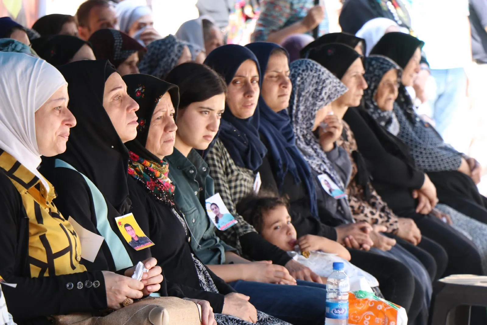​​​​​​​أهالي حلب يقدمون واجب العزاء لذوي الشهيدين رانيا عطا وجيا قنديل