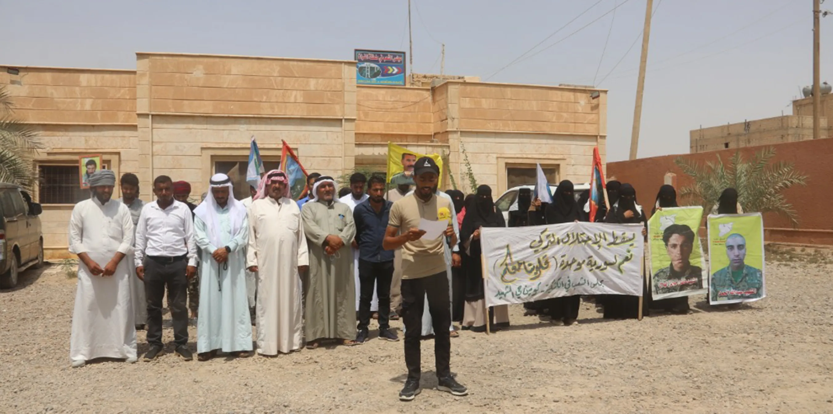 مجلس الفرات في ريف دير الزور الشرقي يستنكر مجزرة شنكال ويطالب بحظر جوي على شمال وشرق سوريا
