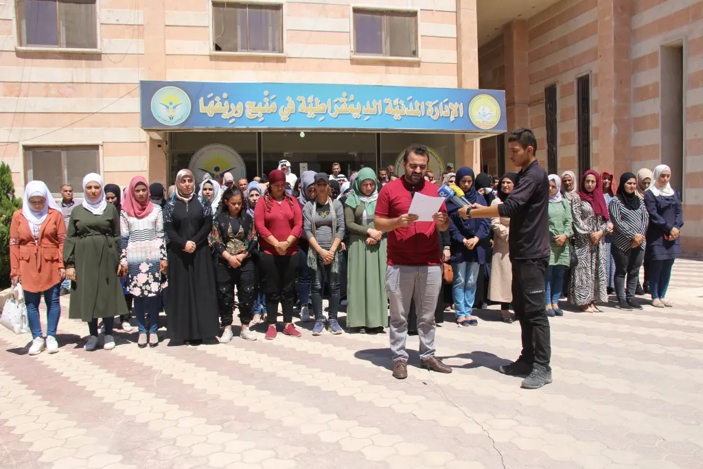 ​​​​​​​بيانات تستنكر جرائم وهجمات دولة الاحتلال التركي على المنطقة وتطالب بمحاسبتها