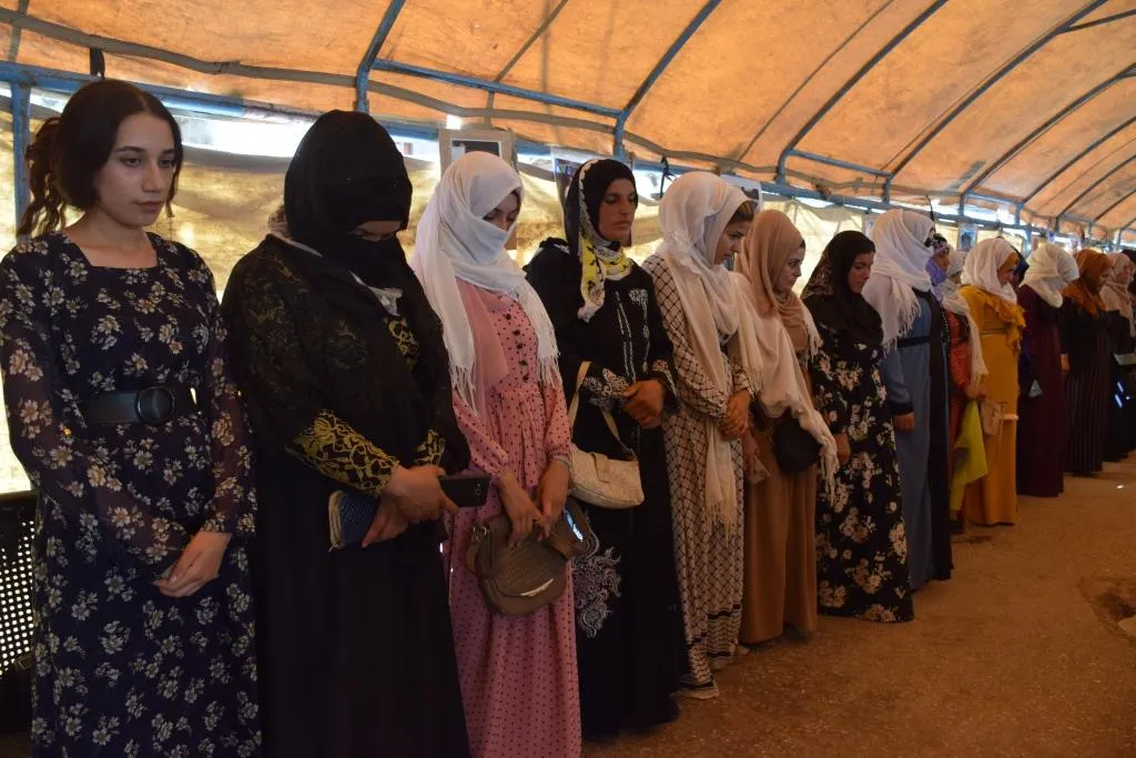 ​​​​​​​من خيمة الاعتصام... أهالي ووجهاء ناحية تل حميس: لن نستسلم للعدو وسنقاوم حتى تحقيق النصر