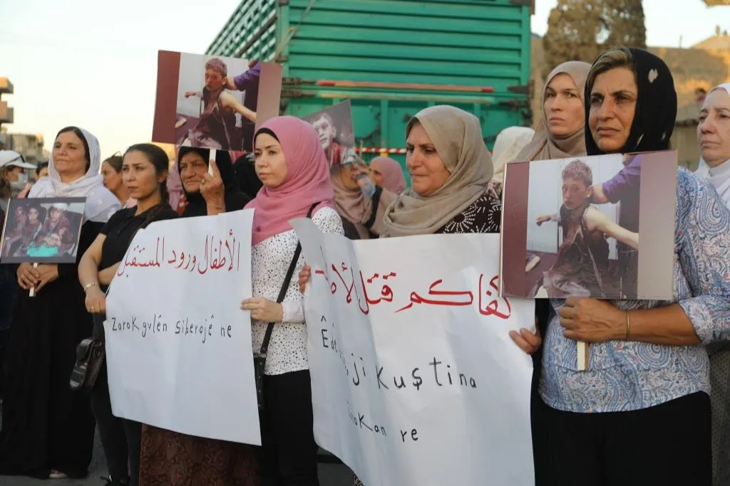 تظاهرة في الحسكة تنديداً بهجمات دولة الاحتلال التركية