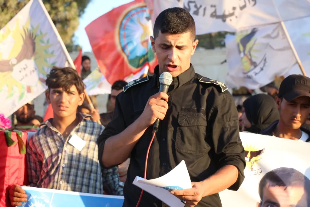 ​​​​​​​منبج.. تشييع شهيد وإعلان سجل آخر
