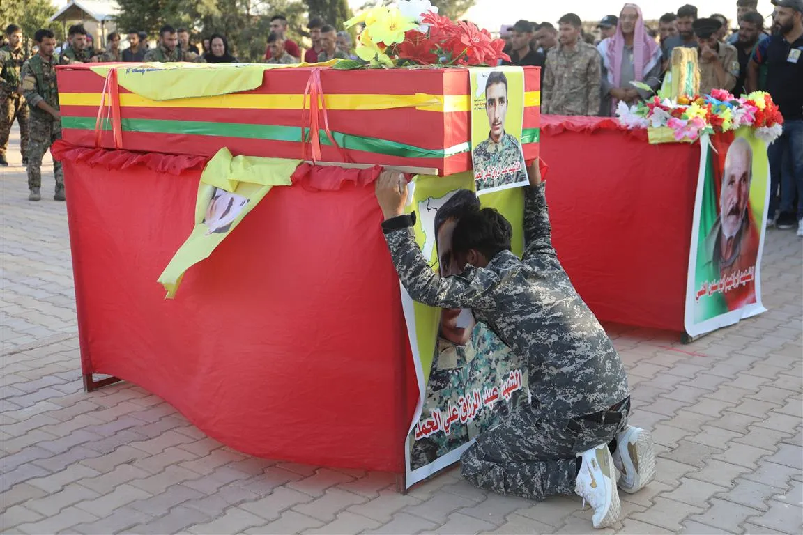 ​​​​​​​تشييع جثمان الشهيد عبد الرزاق الحمد والإعلان عن سجل شهيد آخر في الحسكة