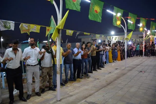 أهالي شمال وشرق سوريا يحتفلون بالذكرى السنوية لقفزة 15 آب