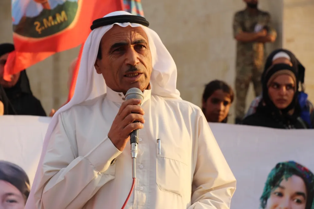 تشييع جثمان شهيدة المركز التعليمي زوزان زيدان إلى مثواها الأخير في منبج