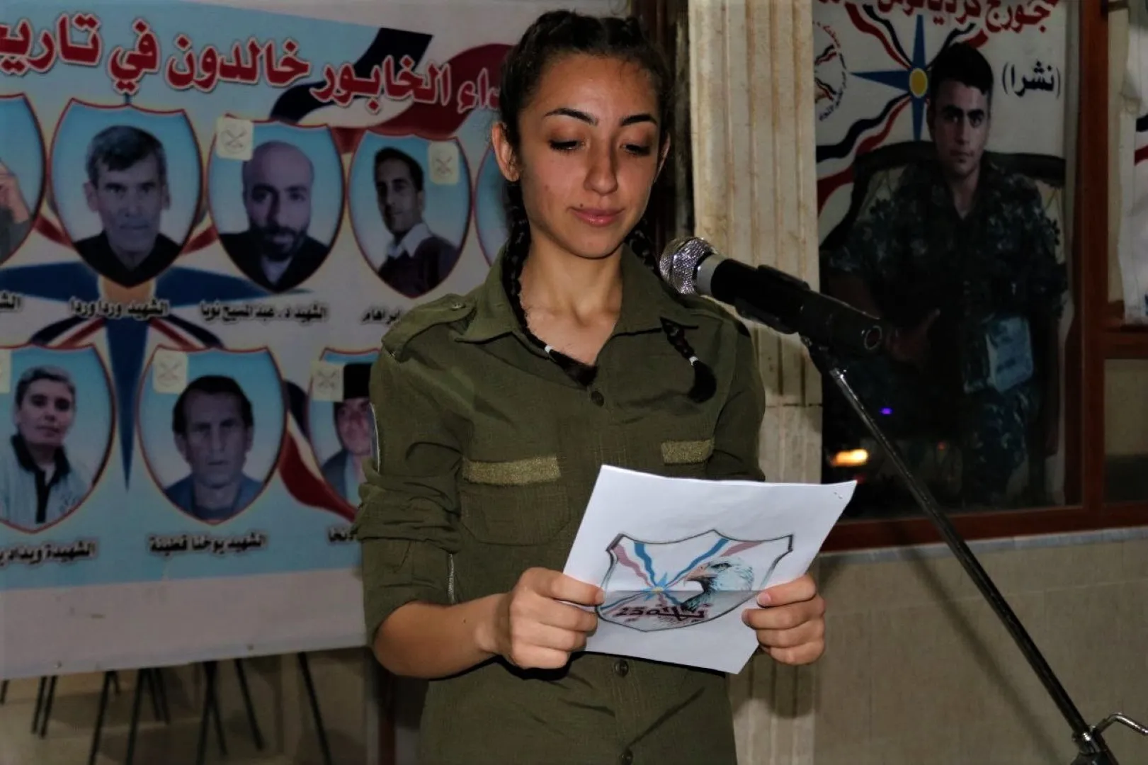 آشوريو تل تمر يحيون عيد الشهيد الآشوري وسط التنديد بالهجمات التركية ضدهم