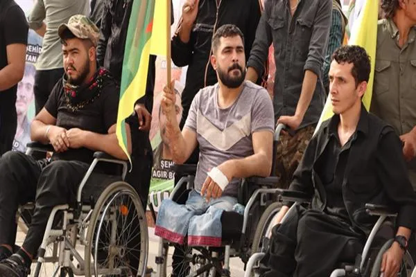 جرحى الحرب: مستعدون لتقديم أجزاء أخرى من أجسادنا في سبيل حرية شعبنا