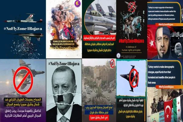 دعوات لفرض حظر جوي على شمال وشرق سوريا وسط استمرار الجرائم التركية