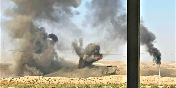 ​​​​​​​فقدان شخصين لحياتهما وإصابة 7 آخرين في هجوم إيراني على كوي