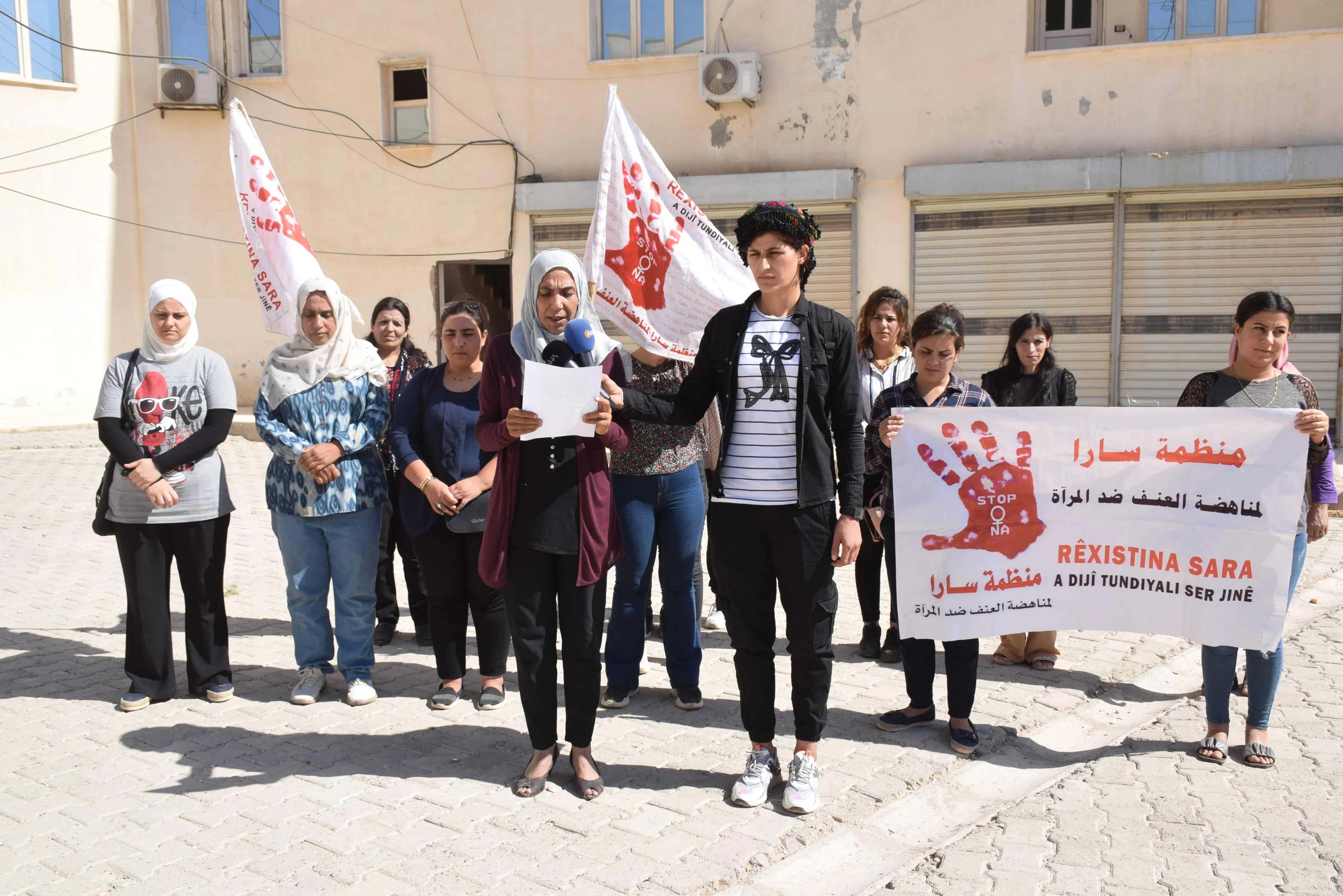 التنظيمات النسائية في شمال وشرق سوريا تدين جريمتي قتل جينا والأسيرة الأرمنية أنوش