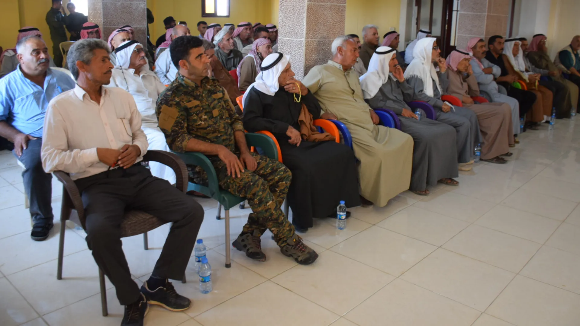 ​​​​​​​العشائر العربية والكردية في تل تمر تؤكد استعدادها لمجابهة دولة الاحتلال التركي