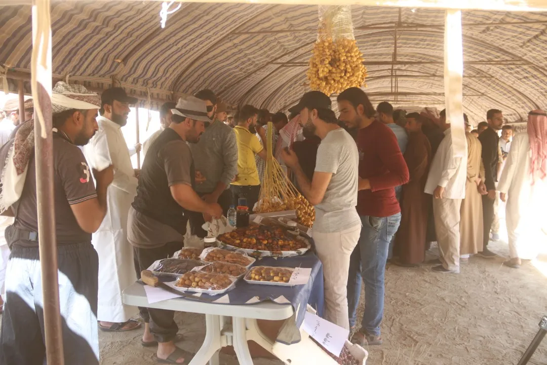 مجلس الشعب في الباغوز ينظم مهرجان النخيل الثاني في أقدم بستان بالبلدة