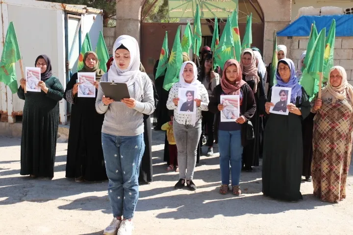 ​​​​​​​النساء في شمال وشرق سوريا يتضامنَّ مع الانتفاضة النسائية في روجهلات وإيران- تم التحديث