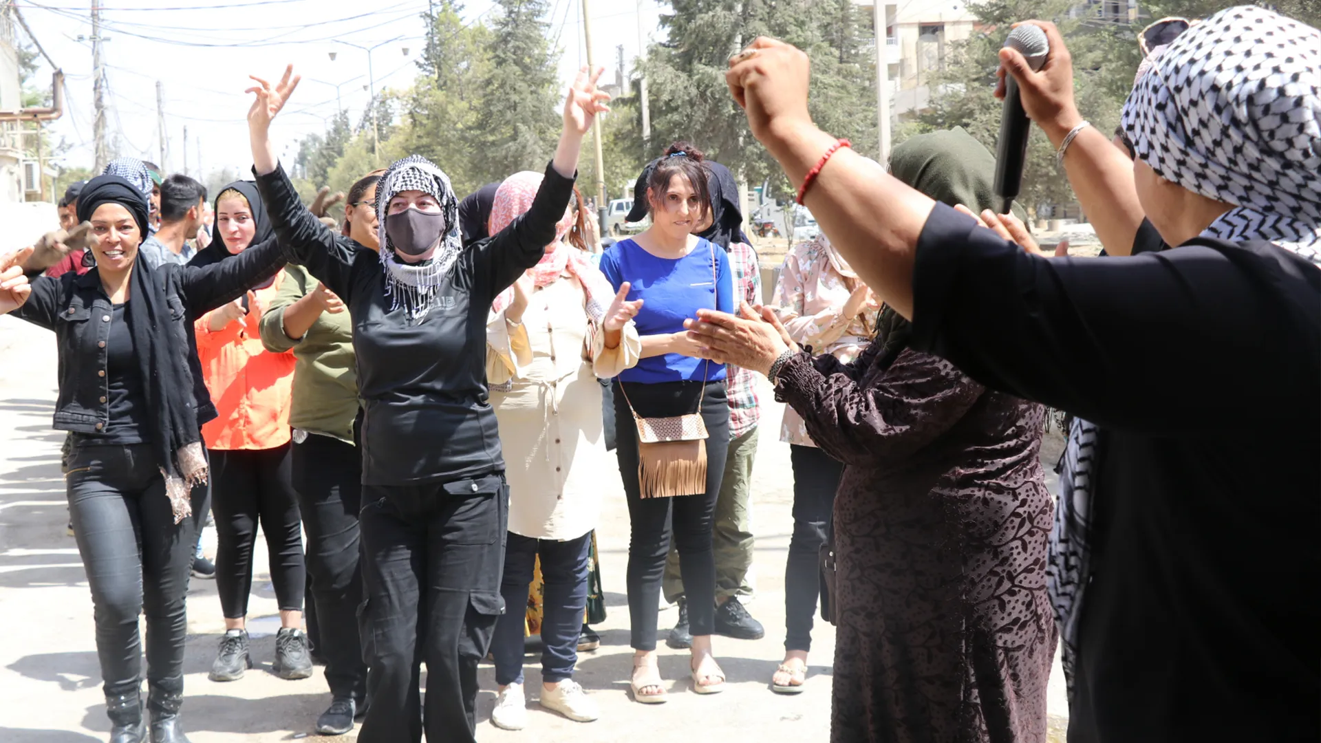 ​​​​​​​خيمة الاعتصام في قامشلو تكمل 21 يوماً وسط تأكيدات على استمرار النضال حتى دحر الاحتلال