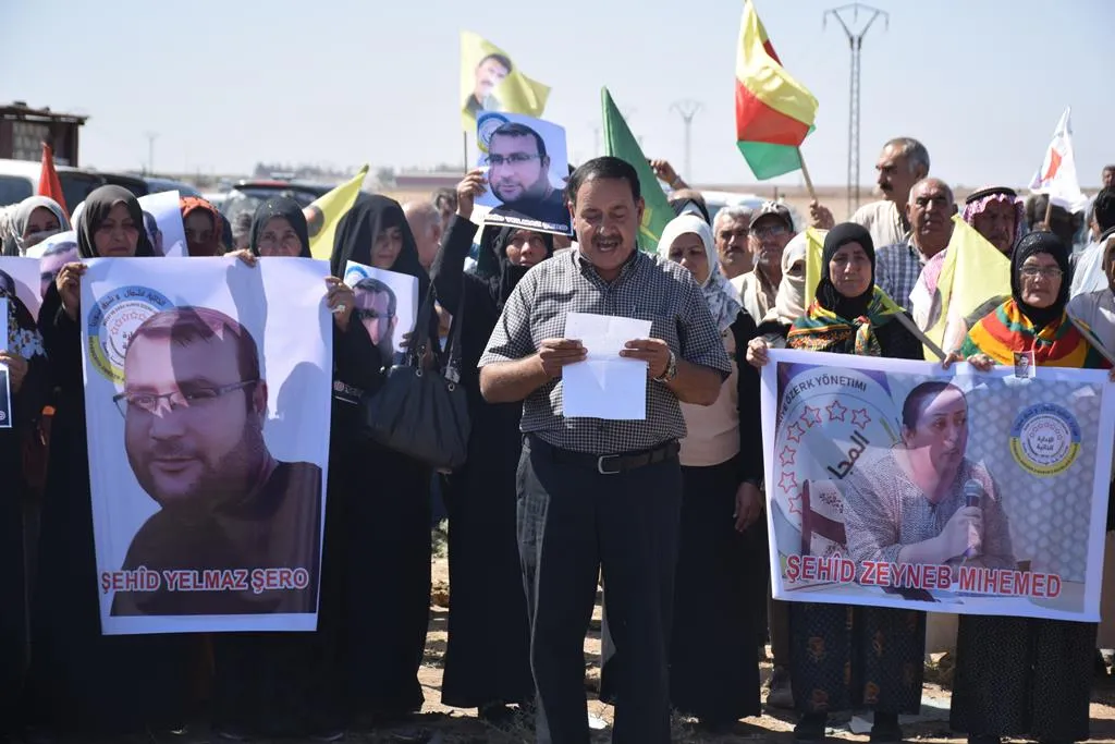 ​​​​​​​خلال فعاليات منددة بالهجوم التركي: بركان الثورات المتأججة ستقضي على الأنظمة الفاشية