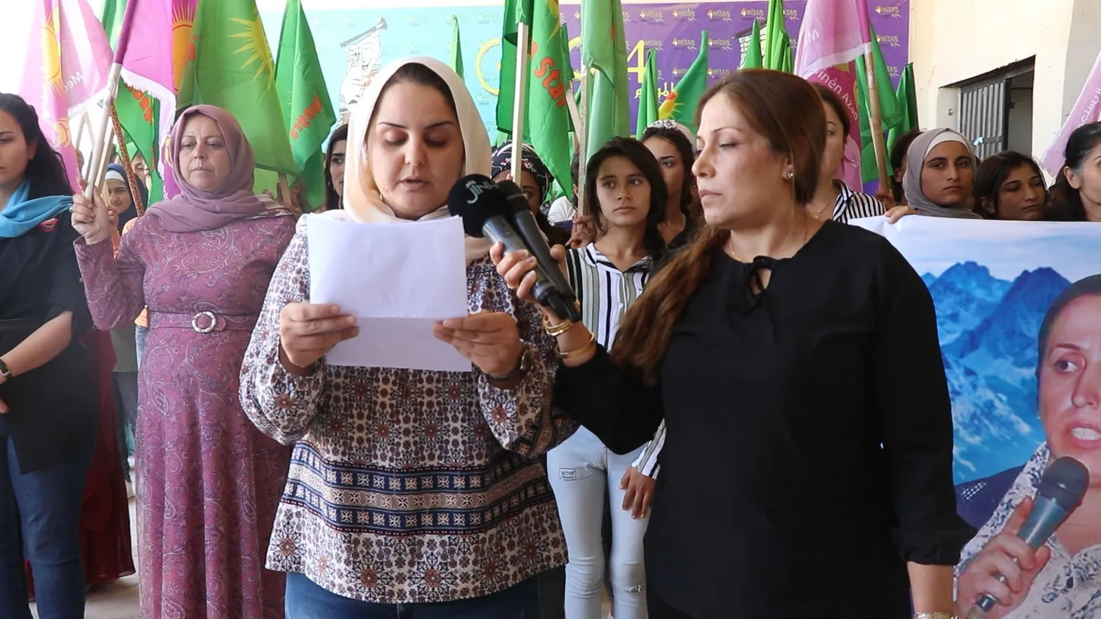 ​​​​​​​خلال فعاليات منددة بالهجوم التركي: بركان الثورات المتأججة ستقضي على الأنظمة الفاشية