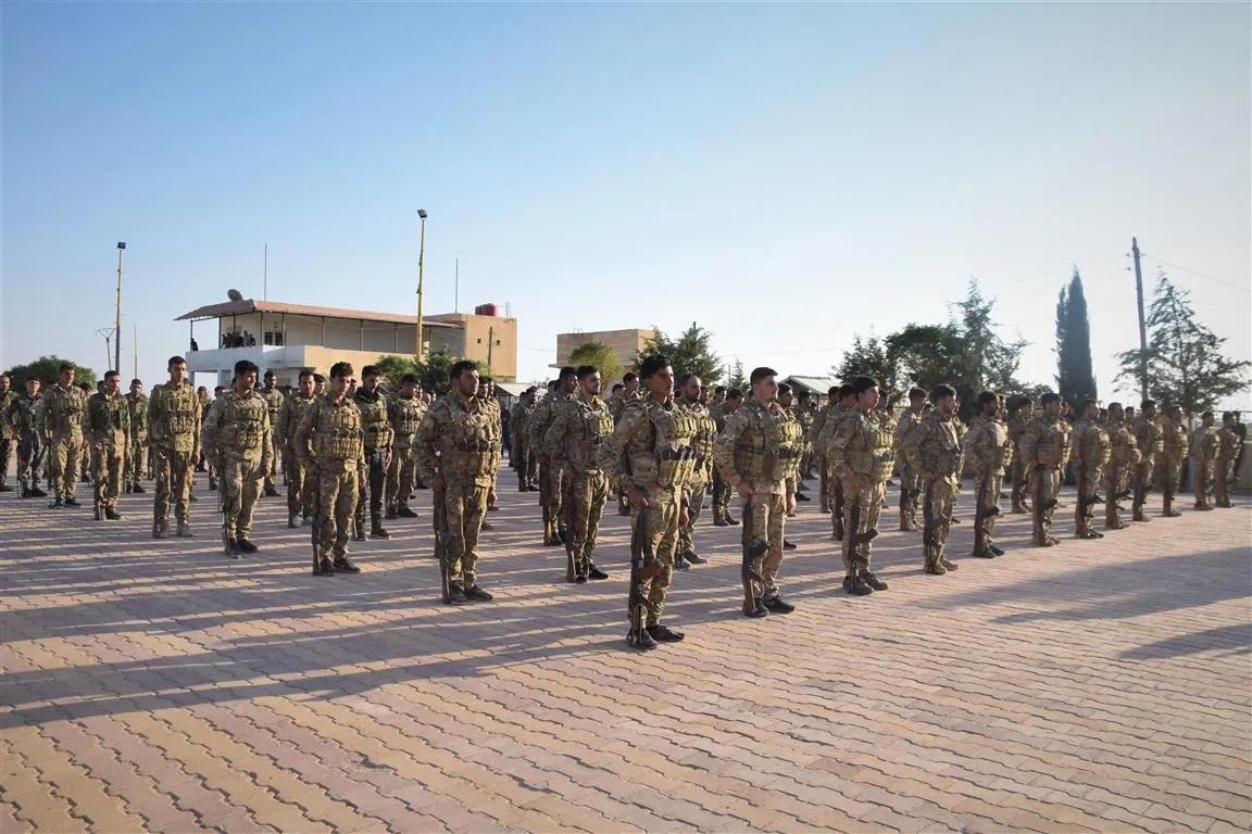 أهالي الحسكة يشيعون جثمان شهيد حملة "الإنسانية والأمن"