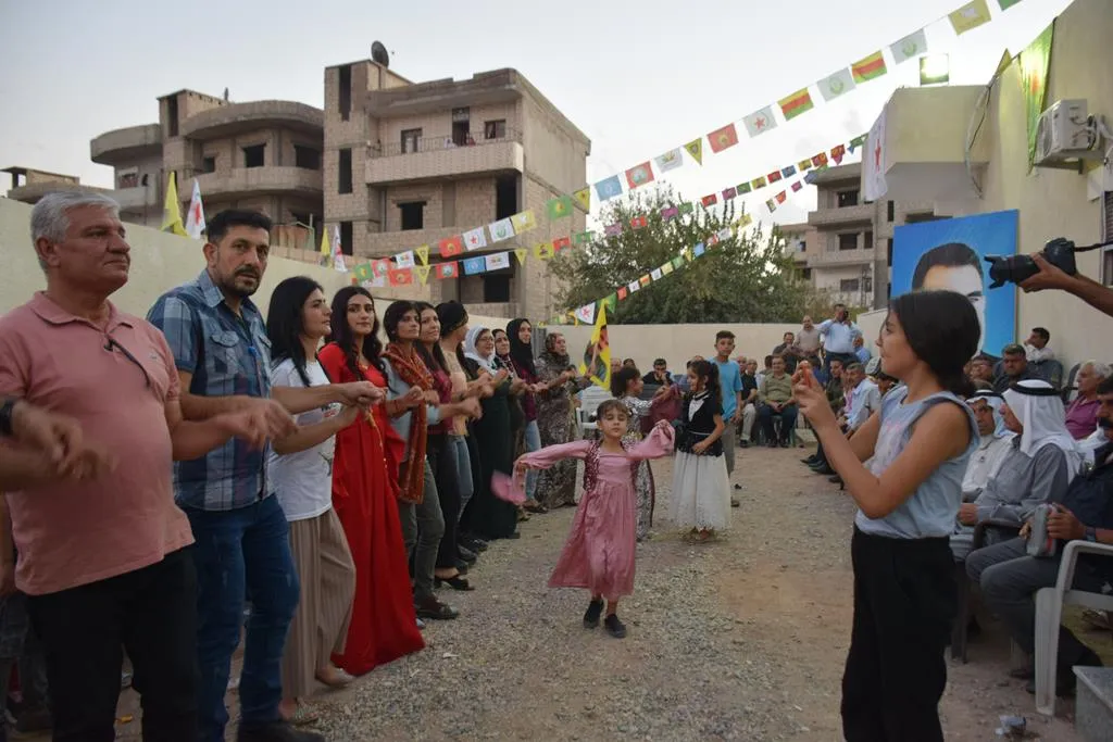 افتتاح مكتب واحتفاليات في نواحي مقاطعة قامشلو بمناسبة الذكرى الـ19 لتأسيس PYD